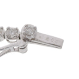 no brand ノーブランド テニスブレス ダイヤ 2.00ct ユニセックス K18ホワイトゴールド WG ブレスレット Aランク 中古 銀蔵