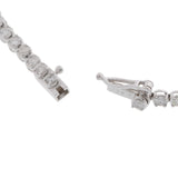 no brand ノーブランド テニスブレス ダイヤ 2.00ct ユニセックス K18ホワイトゴールド WG ブレスレット Aランク 中古 銀蔵