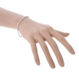 no brand ノーブランド テニスブレス ダイヤ 2.00ct ユニセックス K18ホワイトゴールド WG ブレスレット Aランク 中古 銀蔵