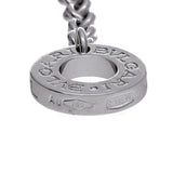 BVLGARI ブルガリ B-ZERO1 エレメント ダイヤ ユニセックス K18ホワイトゴールド WG ブレスレット Aランク 中古 銀蔵