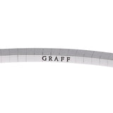 GRAFF グラフ バタフライ シルエット オープンダイヤモンド バングル レディース K18ホワイトゴールド WG ブレスレット Aランク 中古 銀蔵