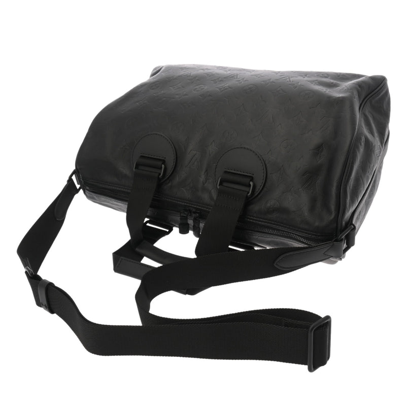 LOUIS VUITTON ルイヴィトン モノグラムシャドウ スピーディバンドリエール 40 黒 M43696 レディース レザー ハンドバッグ 未使用 銀蔵