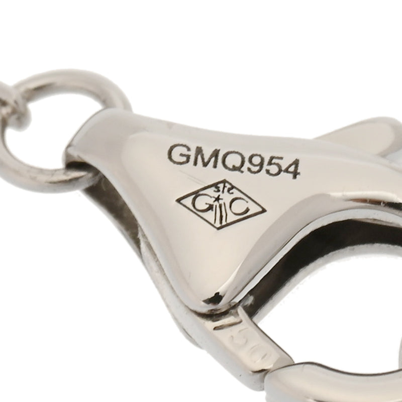 CARTIER カルティエ パンテール ドゥ カルティエ ダイヤ/エメラルド シルバー - レディース K18ホワイトゴールド WG ネックレス Aランク 中古 銀蔵