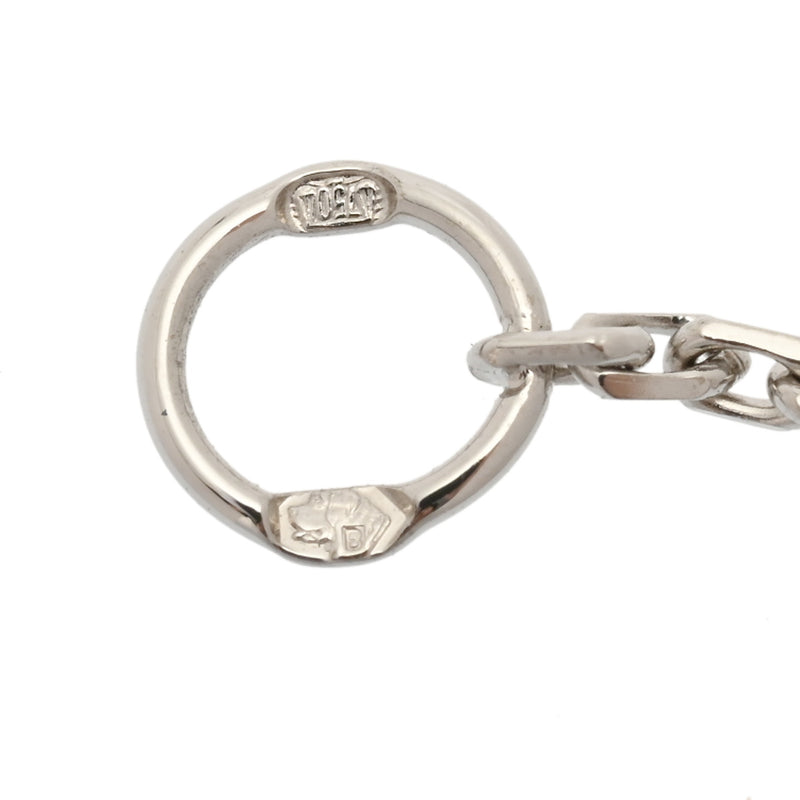 CARTIER カルティエ パンテール ドゥ カルティエ ダイヤ/エメラルド シルバー - レディース K18ホワイトゴールド WG ネックレス Aランク 中古 銀蔵