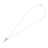 CARTIER カルティエ パンテール ドゥ カルティエ ダイヤ/エメラルド シルバー - レディース K18ホワイトゴールド WG ネックレス Aランク 中古 銀蔵