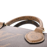 LOUIS VUITTON ルイヴィトン モノグラムリバース オンザゴー EW 2WAY ブラウン M46653 レディース モノグラムキャンバス ハンドバッグ Aランク 中古 銀蔵