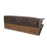 LOUIS VUITTON ルイヴィトン モノグラムリバース オンザゴー EW 2WAY ブラウン M46653 レディース モノグラムキャンバス ハンドバッグ Aランク 中古 銀蔵