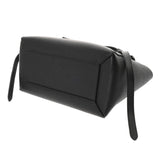 CELINE セリーヌ ベルトバッグ マイクロ ブラック レディース カーフ ハンドバッグ Bランク 中古 銀蔵