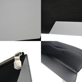 LOUIS VUITTON ルイヴィトン エピ ポシェットジュール GM ワールドカップ サッカーボールモチーフ ノワール/ホワイト M63295 ユニセックス レザー クラッチバッグ 新同 中古 銀蔵