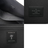 LOUIS VUITTON ルイヴィトン エピ ポシェットジュール GM ワールドカップ サッカーボールモチーフ ノワール/ホワイト M63295 ユニセックス レザー クラッチバッグ 新同 中古 銀蔵