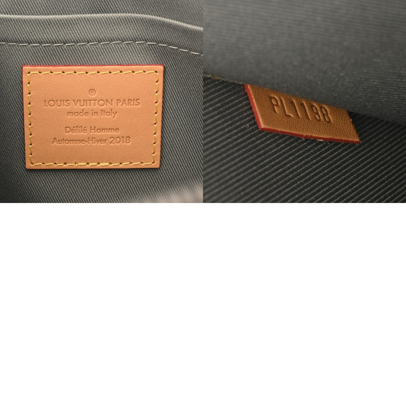 LOUIS VUITTON ルイヴィトン モノグラム チタニウム ポシェットコスモス グレー M63240 メンズ モノグラムチタニウムキャンバス クラッチバッグ Aランク 中古 銀蔵