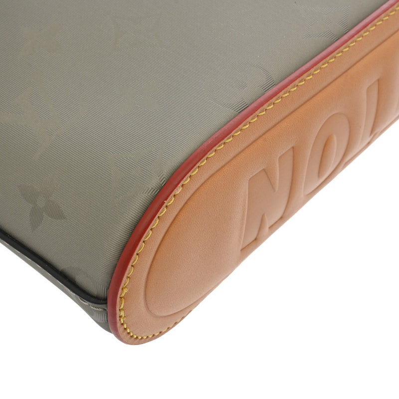 LOUIS VUITTON ルイヴィトン モノグラム チタニウム ポシェットコスモス グレー M63240 メンズ モノグラムチタニウムキャンバス クラッチバッグ Aランク 中古 銀蔵