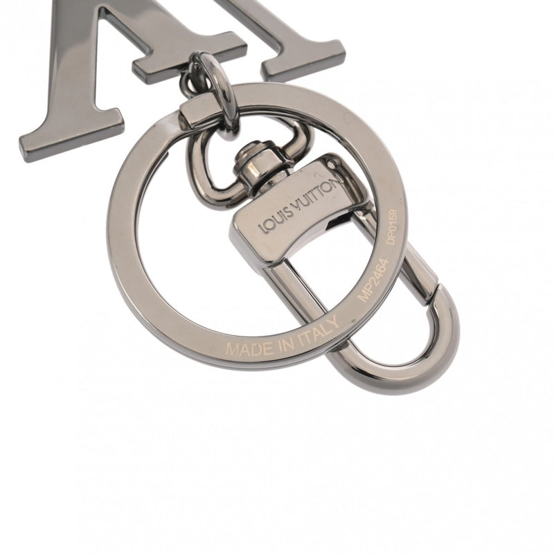 LOUIS VUITTON ルイヴィトン ポルトクレ  LV レインボー キーリング マルチカラー MP2464 ユニセックス メタル キーホルダー Aランク 中古 銀蔵