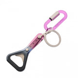 LOUIS VUITTON ルイヴィトン ポルトクレ ボトルオープナー バッグチャーム パープル/シルバー M68288 レディース プラスチック メタル キーホルダー Aランク 中古 銀蔵