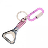 LOUIS VUITTON ルイヴィトン ポルトクレ ボトルオープナー バッグチャーム パープル/シルバー M68288 レディース プラスチック メタル キーホルダー Aランク 中古 銀蔵