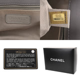 CHANEL シャネル マトラッセ バイカラーチェーンショルダー  グレー/ブラウン レディース ラムスキン ショルダーバッグ Bランク 中古 銀蔵