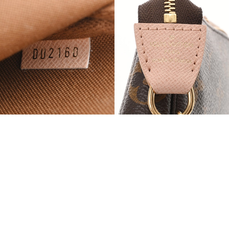LOUIS VUITTON ルイヴィトン モノグラム ミニポシェット アクセソワ―ル トランクコレクション ブラウン M60245 レディース モノグラムキャンバス アクセサリーポーチ ABランク 中古 銀蔵