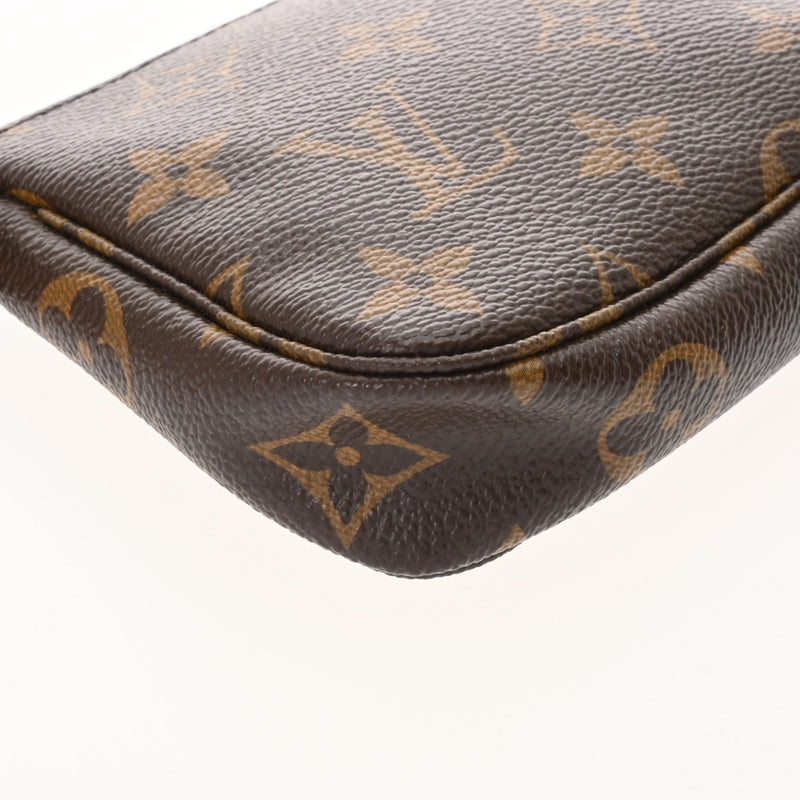 LOUIS VUITTON ルイヴィトン モノグラム ミニポシェット アクセソワ―ル トランクコレクション ブラウン M60245 レディース モノグラムキャンバス アクセサリーポーチ ABランク 中古 銀蔵