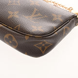 LOUIS VUITTON ルイヴィトン モノグラム ミニポシェット アクセソワ―ル トランク ブラウン M60245 レディース モノグラムキャンバス アクセサリーポーチ ABランク 中古 銀蔵