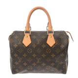 LOUIS VUITTON ルイヴィトン モノグラム スピーディ 25 ブラウン M41528 レディース モノグラムキャンバス ハンドバッグ ABランク 中古 銀蔵