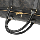 CELINE セリーヌ ラージ トラベルバッグ ブラック レディース ボストンバッグ ABランク 中古 銀蔵