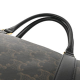 CELINE セリーヌ ラージ トラベルバッグ ブラック レディース ボストンバッグ ABランク 中古 銀蔵