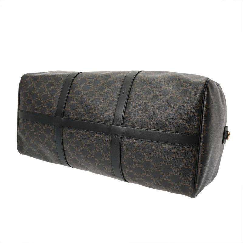 CELINE セリーヌ ラージ トラベルバッグ ブラック レディース ボストンバッグ ABランク 中古 銀蔵