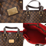 LOUIS VUITTON ルイヴィトン ダミエ ハムステッド PM ブラウン N51205 レディース ダミエキャンバス ハンドバッグ ABランク 中古 銀蔵