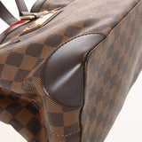 LOUIS VUITTON ルイヴィトン ダミエ ハムステッド PM ブラウン N51205 レディース ダミエキャンバス ハンドバッグ ABランク 中古 銀蔵