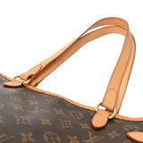 LOUIS VUITTON ルイヴィトン モノグラム バティニョール オリゾンタル ブラウン M51154 レディース モノグラムキャンバス トートバッグ ABランク 中古 銀蔵