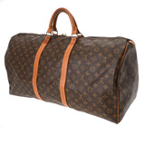 LOUIS VUITTON ルイヴィトン モノグラム キーポル 60 ブラウン M41422 ユニセックス モノグラムキャンバス ボストンバッグ Bランク 中古 銀蔵