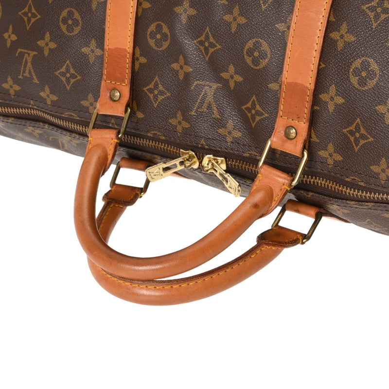 LOUIS VUITTON ルイヴィトン モノグラム キーポル 60 ブラウン M41422 ユニセックス モノグラムキャンバス ボストンバッグ Bランク 中古 銀蔵