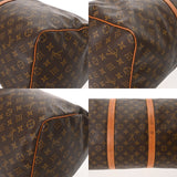 LOUIS VUITTON ルイヴィトン モノグラム キーポル 60 ブラウン M41422 ユニセックス モノグラムキャンバス ボストンバッグ Bランク 中古 銀蔵