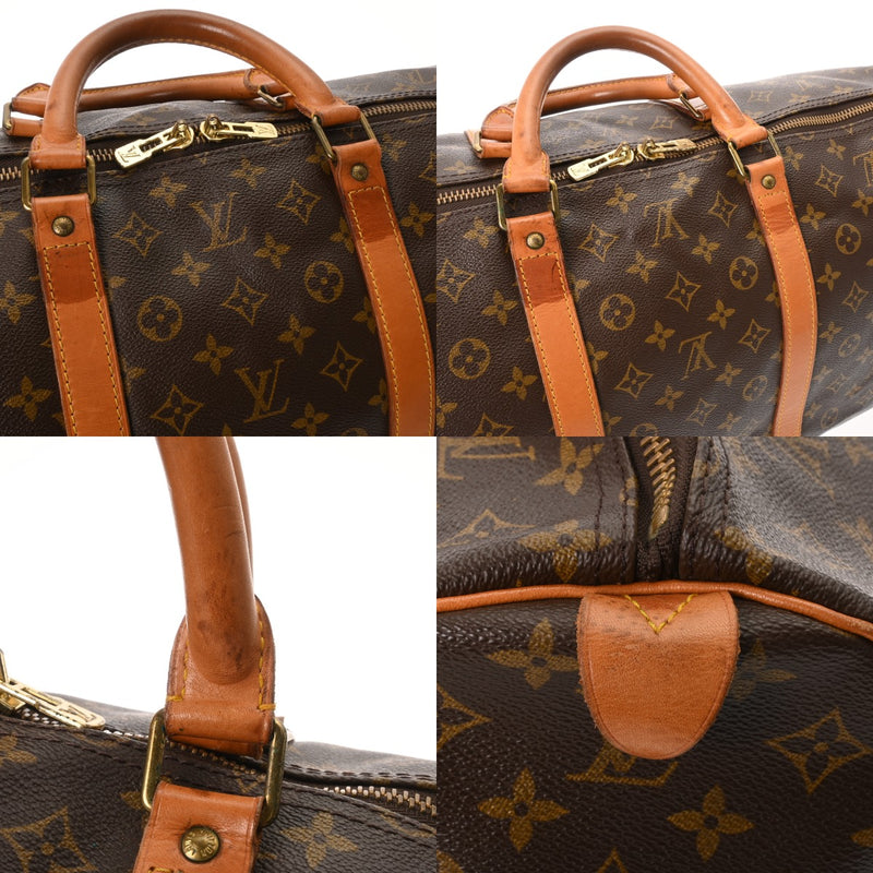 LOUIS VUITTON ルイヴィトン モノグラム キーポル 60 ブラウン M41422 ユニセックス モノグラムキャンバス ボストンバッグ Bランク 中古 銀蔵
