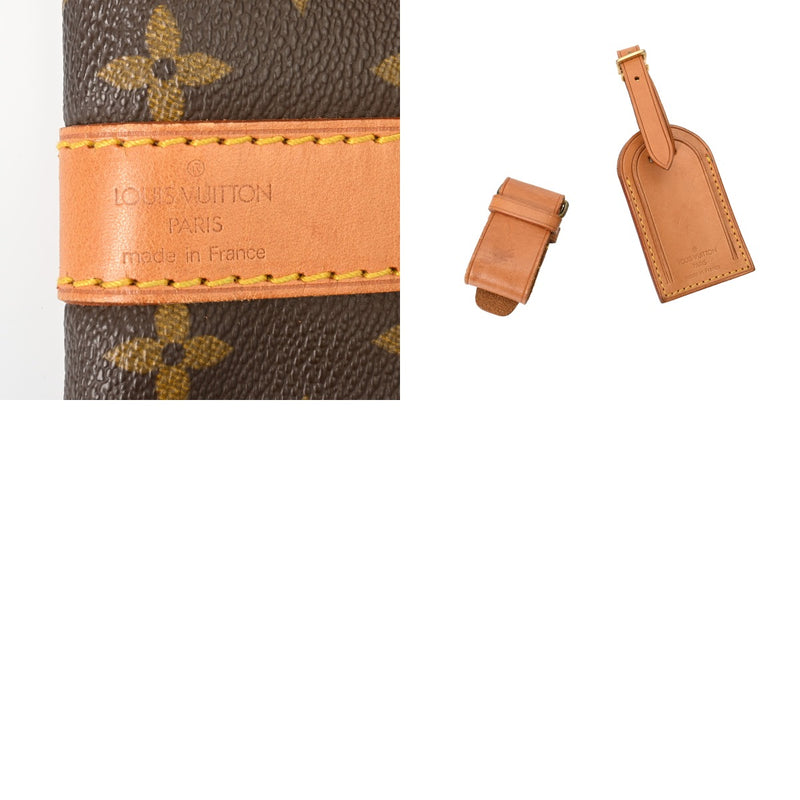 LOUIS VUITTON ルイヴィトン モノグラム キーポル バンドリエール 55 ブラウン M41414 ユニセックス モノグラムキャンバス ボストンバッグ Bランク 中古 銀蔵