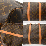 LOUIS VUITTON ルイヴィトン モノグラム キーポル バンドリエール 55 ブラウン M41414 ユニセックス モノグラムキャンバス ボストンバッグ Bランク 中古 銀蔵