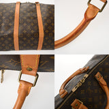 LOUIS VUITTON ルイヴィトン モノグラム キーポル バンドリエール 55 ブラウン M41414 ユニセックス モノグラムキャンバス ボストンバッグ Bランク 中古 銀蔵