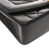 CHANEL シャネル マトラッセ ダイアナ チェーンショルダー 22cm ブラック A01164 レディース ラムスキン ショルダーバッグ Bランク 中古 銀蔵