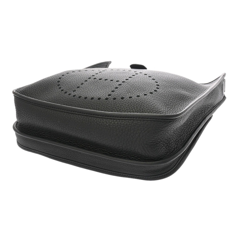 HERMES エルメス エブリン エヴリン3 PM ブラック B刻印(2023年頃) ユニセックス トリヨンクレマンス ショルダーバッグ Aランク 中古 銀蔵