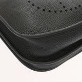 HERMES エルメス エブリン エヴリン3 PM ブラック B刻印(2023年頃) ユニセックス トリヨンクレマンス ショルダーバッグ Aランク 中古 銀蔵