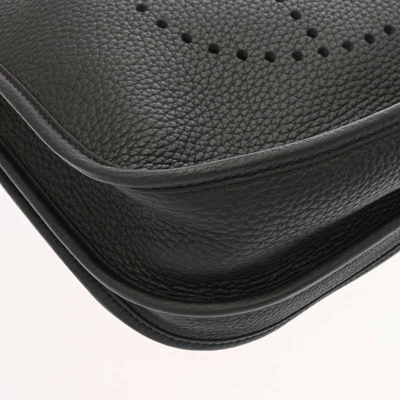 HERMES エルメス エブリン エヴリン3 PM ブラック B刻印(2023年頃) ユニセックス トリヨンクレマンス ショルダーバッグ Aランク 中古 銀蔵