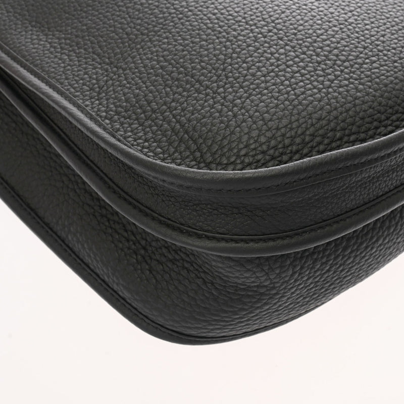 HERMES エルメス エブリン エヴリン3 PM ブラック B刻印(2023年頃) ユニセックス トリヨンクレマンス ショルダーバッグ Aランク 中古 銀蔵