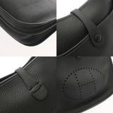 HERMES エルメス エブリン エヴリン3 PM ブラック B刻印(2023年頃) ユニセックス トリヨンクレマンス ショルダーバッグ Aランク 中古 銀蔵
