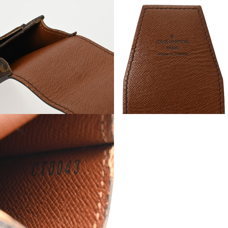 LOUIS VUITTON ルイヴィトン モノグラム シガレットケース ブラウン M63024 ユニセックス モノグラムキャンバス ブランド小物 Bランク 中古 銀蔵