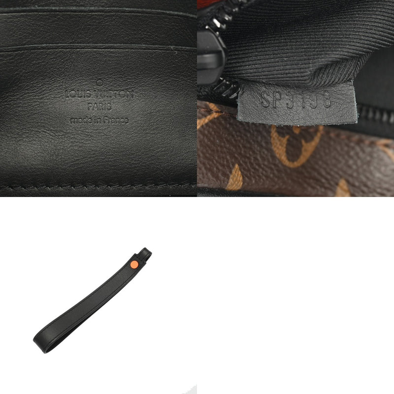 LOUIS VUITTON ルイヴィトン モノグラム ソーラーレイ ポシェットヴォルガ ブラウン M44458 メンズ モノグラムキャンバス セカンドバッグ ABランク 中古 銀蔵