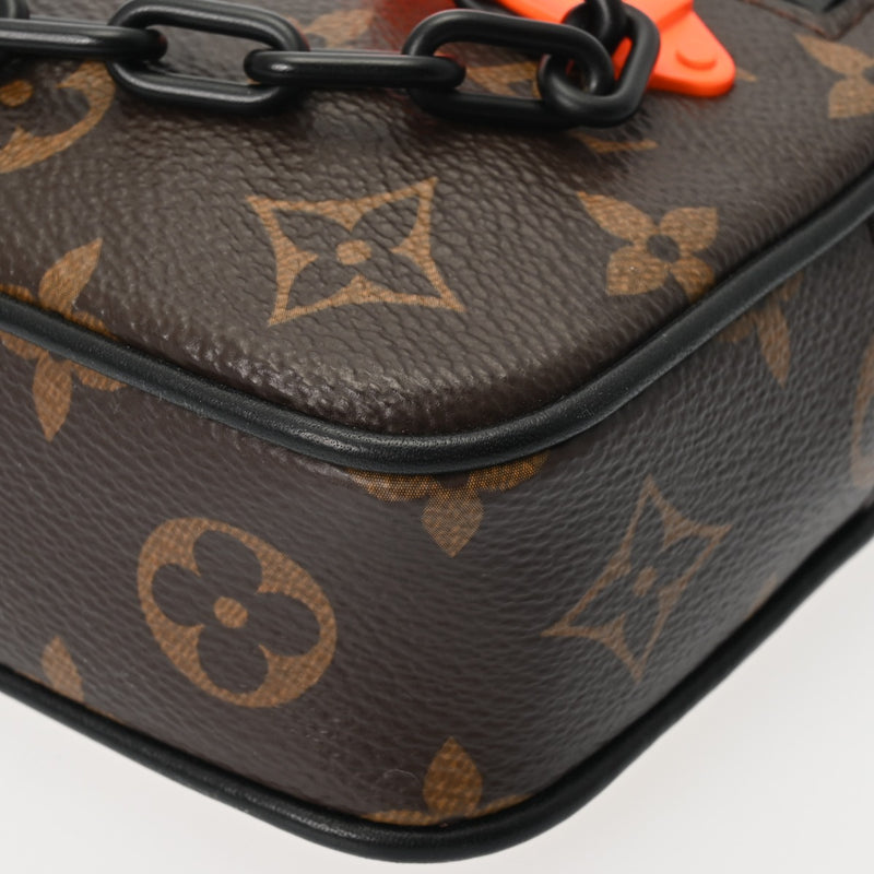 LOUIS VUITTON ルイヴィトン モノグラム ソーラーレイ ポシェットヴォルガ ブラウン M44458 メンズ モノグラムキャンバス セカンドバッグ ABランク 中古 銀蔵