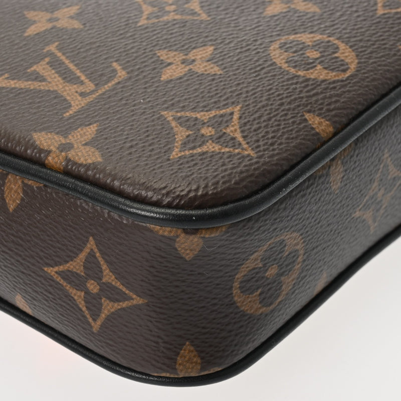 LOUIS VUITTON ルイヴィトン モノグラム ソーラーレイ ポシェットヴォルガ ブラウン M44458 メンズ モノグラムキャンバス セカンドバッグ ABランク 中古 銀蔵