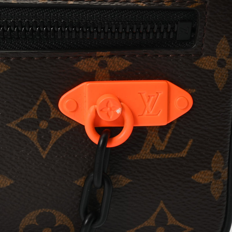 LOUIS VUITTON ルイヴィトン モノグラム ソーラーレイ ポシェットヴォルガ ブラウン M44458 メンズ モノグラムキャンバス セカンドバッグ ABランク 中古 銀蔵