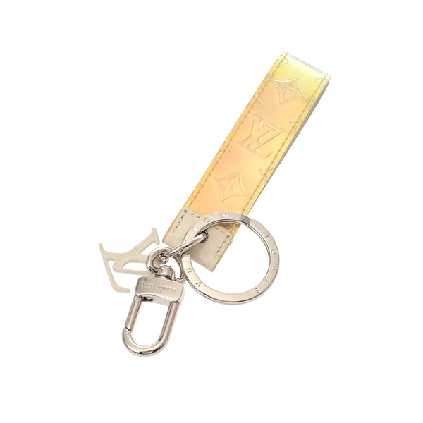 LOUIS VUITTON ルイヴィトン モノグラム ポルトクレドラゴンヌ トランスパラン ホワイト M68674 ユニセックス キーホルダー Bランク 中古 銀蔵