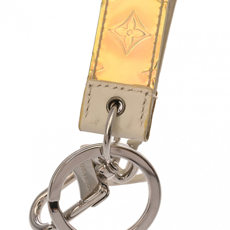 LOUIS VUITTON ルイヴィトン モノグラム ポルトクレドラゴンヌ トランスパラン ホワイト M68674 ユニセックス キーホルダー Bランク 中古 銀蔵